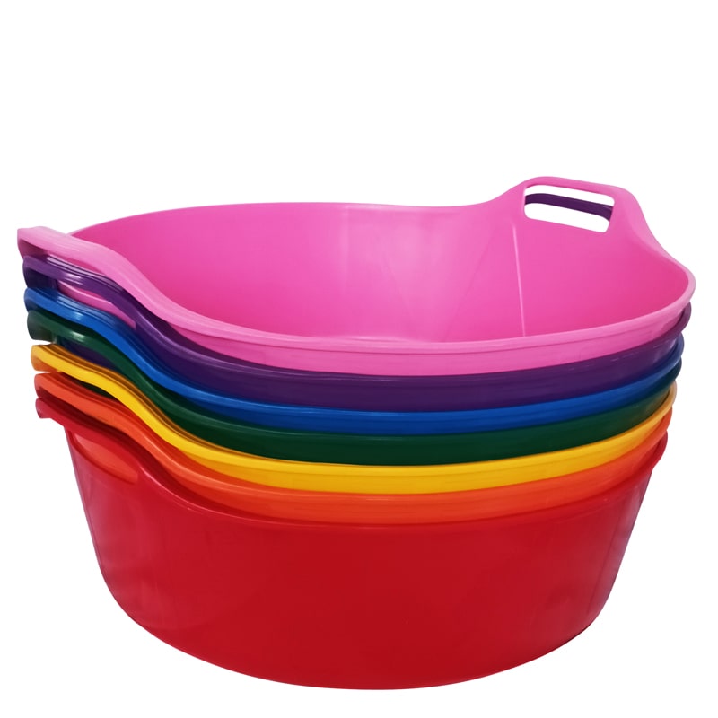 25 Litre Rainbow Trug - Pack of 7 Rainbow Colours